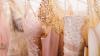 Ein besonderes Brautkleid mit goldenen Elementen ist der neueste Trend 2020. Ein besonderes Brautkleid mit goldenen Elementen ist der neueste Trend 2020.