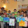 Viele schöne Bilder wurden gemalt und geklebt