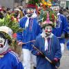 Weisbacher Jüde werden bei Fastnacht in Franken zu erleben sein. Das Bild zeigt eine Gruppe bei der Oberelsbacher Maskenfastnacht. Weisbacher Jüde werden bei Fastnacht in Franken zu erleben sein. Das Bild zeigt eine Gruppe bei der Oberelsbacher Maskenfastnacht.
