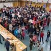 Der Elternbeirat des Friedrich-Koenig-Gymnasiums hatte zum gesunden Frühstück eingeladen.