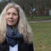 Karin Öhm, hier am Sportplatz im Ortsteil Lengfurt, möchte Bürgermeisterin von Triefenstein werden.