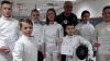 Die erfolgreiche TG-Riege (von links): Maximilian Deißler, Nils Margull, Lea Sauer, Paula Völker, Trainer Henryk Fabian, Nick Weigel, Maira Alegria Gil Austel und Erin Ritter. Es fehlen: Nomi Claire Withers, Felix Ayotunde Hartmann, Nils Heßdörfer und Hannin El-Qarm.