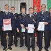 Ehrungen des Kreisfeuerwehrverbandes und des Deutschen Feuerwehrverbandes wurden im Rahmen des Kreisfeuerwehrtags vorgenommen. Ehrungen des Kreisfeuerwehrverbandes und des Deutschen Feuerwehrverbandes wurden im Rahmen des Kreisfeuerwehrtags vorgenommen.