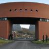Blick von Firma Benkert auf Altershausen. Auch das Firmengebäude ist an die Nahwärmeversorgung des Ortes angeschlossen.