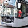 Auf Wahlkampftour: Landrätin Tamara Bischof tourte kürzlich mit einer Delegation der Freien Wähler in einem batterieelektrisch angetriebenen Serienbus durch den Landkreis Kitzingen.