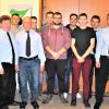 Elf neue Mitglieder in der aktiven Feuerwehr Gernach konnten die Verantwortlichen begrüßen (von links): Kreisbrandmeister Daniel Scheller, Kreisbrandinspektor Alexander Bönig, Vorsitzender Reinhard Heck, Johannes Riegel, Jonas Back, Simon Eberlein, Fabian Heck, Sebastian Lukas, 1. Kommandant Jürgen Friedrich, 2. Kommandant Michael Berchold, Gemeinderat Dieter Dietz. Nicht auf dem Bild sind die neuen Mitglieder Lucas Treutlein, Michael Müller, Sven Schäfer, Michael Weilhöfer und Maximilian Back.