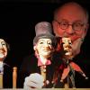 Das "Vorspiel auf dem Theater" aus Goethes Faust mit Puppenspieler Thomas Glasmeyer. Das "Vorspiel auf dem Theater" aus Goethes Faust mit Puppenspieler Thomas Glasmeyer.
