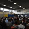 Volles Haus gab es bei der Podiumsdiskussion der Bürgermeisterkandidaten in der Halle am Sumpfler. Volles Haus gab es bei der Podiumsdiskussion der Bürgermeisterkandidaten in der Halle am Sumpfler.