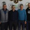 Der wiedergewählte Vorstand des Musikvereins Prappach: (von links) erster Vorsitzender André Rudolph, zweiter Vorsitzender Armin Schmidt, Kassier Herbert Räder, dritter Vorsitzender Willibald Kehrlein, Dirigent Georg Schiefer und Schriftführerin Petra Rudolph.