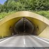 Der Autobahntunnel "Schwarzer Berg" bei Eltmann.