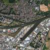 Luftbild bayernhafen Bamberg