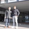 Seit kurzem ist die verkleinerte Erwin-Hymer-World eröffnet. Die Neuausrichtung dieses Mekkas für Wohnmobilisten gefällt offenbar nicht allen Kunden. Im Bild Florian Ritsch (links) und Mit-Geschäftsführer Philipp Anderer.