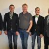 Sie freuten sich über eine gutverlaufene Mitgliederversammlung.

Auf dem Bild (von links): Guido Krisam (Maschinenringe Deutschland), Christoph Friedrich (MR Mitglied und MR Mietservice), Johannes Prowald (zweiter Vorsitzender), Felix Schorr (erster Vorsitzender) und Michael Mikus (Geschäftsführer).