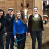 Die bei der am Freitag, 6. März, stattgefundenen Jahreshauptversammlung neu gewählte Vorstandschaft des Reitclub Rhön Lebenhan setzt sich wie folgt zusammen (von links nach rechts): Kassiererin Andrea von Schön-Beck, Technischer Leiter Marcel Krisam, 1. Vorsitzende Anna-Luzia Racké, Schriftführerin Regina Kesselring und 2. Vorsitzende Laura Schmitt.