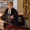 Regionalbischöfin Gisela Bornowski im Januar bei der Eröffnung der Vesperkirche in der Johanniskirche in Schweinfurt Regionalbischöfin Gisela Bornowski im Januar bei der Eröffnung der Vesperkirche in der Johanniskirche in Schweinfurt