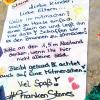 Die "Spielregeln" am Hohenfelder Brunnen. Die "Spielregeln" am Hohenfelder Brunnen.