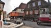 Mit der Fertigstellung der Straßenbaumaßnahmen in Nordheim, das Bild zeigt Arbeiten im Kreuzungsbereich Langgasse, Volkacher Straße sowie Heerweg und Kaltenhofstraße, wird in diesem Jahr ein Großprojekt seinen Abschluss finden.