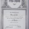 Kündet von erfolgreichen Zeiten: das Siegerdiplom über den Preisgewinn 1927. Kündet von erfolgreichen Zeiten: das Siegerdiplom über den Preisgewinn 1927.