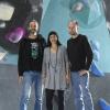 Thomas Meyer, Agustina Falibene und Andreas Schmitt (von links) haben Anfang 2016 die Boulderhalle "Rock Inn" in Würzburg eröffnet. Thomas Meyer, Agustina Falibene und Andreas Schmitt (von links) haben Anfang 2016 die Boulderhalle "Rock Inn" in Würzburg eröffnet.