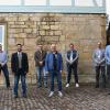 Der neue 1. Bürgermeister Holger Schmitt (2. von rechts) begrüßte mit (von links): Regina Volkmuth, Jochen Breitenbach, Ata Chaudhry, Holger Diemer, Dieter Jablonski, Christoph Büchs und Florian Becher sieben neue Gemeinderatsmitglieder. Der neue 1. Bürgermeister Holger Schmitt (2. von rechts) begrüßte mit (von links): Regina Volkmuth, Jochen Breitenbach, Ata Chaudhry, Holger Diemer, Dieter Jablonski, Christoph Büchs und Florian Becher sieben neue Gemeinderatsmitglieder.