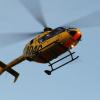 Ein zufällig in der Nähe befindlicher Rettungshubschrauber kam nach einem Unfall bei Ebelsbach zu seinem Einsatz.