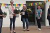 Gaby Brand (Mitte) leitet seit 30 Jahren den Kindergarten Marienau in Werneck Ihr gratulierten (von links) Sonja Popp, zweite Vorsitzende des Johannesvereins, Marina Rockenzahn, Vorsitzende des Elternbeirats, Daniela Maxhuni-Bleiweis stellvertretende Leitung, und Anja Jekel aus dem Elternbeirat.