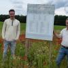 Über 50 Blühpaten unterstützen die Bemühungen von Andreas und Simon Schech, darunter auch die Kita "Storchennest".