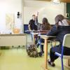 Abschluss trotz Corona: Eine zehnte Klasse der Realschule Marktheidenfeld bereitet sich auf ihre Prüfung im Unterrichtsfach Sozialwesen vor. 