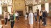 Journalisten und Blogger waren beeindruckt vom Rittersaal im Weikersheimer Schloss, das sie während der Radtour im "Lieblichen Taubertal besuchten".