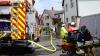 In Leinach (Lkr. Würzburg) war es am Sonntag zu einer Verpuffung gekommen. Zwei Personen wurden schwer verletzt. Beim Rettungseinsatz waren insgesamt fünf Feuerwehren vor Ort.