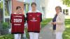 Gerda Rückert (von links) mit Monika Bohn und Pflegedienstleiterin Ute Krone.