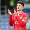 Jannis Nikolaou (hier im Dress der Kickers) spielt in der kommenden Saison gegen die Rothosen. Der Mittelfeldspieler wechselt von Zweitliga-Absteiger Dresden nach Braunschweig.