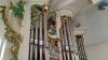 Die Orgel in der Dorfkirche Mönchsondheim.