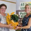 Ehrenvorsitzende Erika Haug (links) gratuliert Eva Pfenning zum neuen Amt.