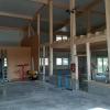 Mit viel ehrenamtlicher Eigenleistung entsteht in Thüngersheim die neue Halle für die Wasserwacht.