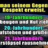Glosse: Höflichkeit ist eine Zier ...
