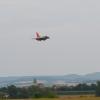 Kampfjets im Modell sah man am Flugplatz Himmelreich bei Merkershausen.