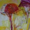 „Erinnerungen an Bali“ nennt Oskar Koller (1925-2004) den Farbenrausch in Acryl aus dem Jahr 1992.