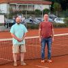 Björn Vogt (links) ist neuer Vorsitzender des Ski- und Tennisclubs Rieneck. Rechts sein Vorgänger Michael Preisendörfer.