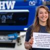 Mit diesem Foto fungiert Patricia Will derzeit auf Facebook als Gesicht des THW Haßfurt-Haßberge. 
