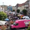 Ein solches Bild wird es in diesem Jahr nicht geben. Wegen der Corona-Pandemie fallen die geplanten verkaufsoffenen Sonntage für das zweite Halbjahr 2020 in Bad Neustadt aus. Und damit auch das Foodtruck-Event im September. Das Foto zeigt das Festival im Jahr 2019.