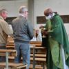 Auf die Menschen zugehend, so kennen die Kleinrinderfelder ihren Pfarrer Zacharias