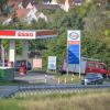 In diese Tankstelle in Esselbach wurde am frühen Sonntagmorgen eingebrochen.