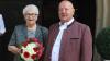Marianne und Oskar Kerzner aus Kleinlangheim sind seit 60 Jahren verheiratet. Zum Dankgottesdienst fanden die beiden sich in der Kleinlangheimer Pfarrkiche ein.