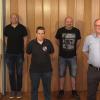 Sie leiten die Vereinsgeschicke des 1. FCN-Fanclubs Rüdenhausen (von links hinten): Ralf Lindner, Markus Schwingler, Alexander Bergmann, (vorne): Martin Lindner, Christine Dennerlein und Albrecht Strenzel. Sie leiten die Vereinsgeschicke des 1. FCN-Fanclubs Rüdenhausen (von links hinten): Ralf Lindner, Markus Schwingler, Alexander Bergmann, (vorne): Martin Lindner, Christine Dennerlein und Albrecht Strenzel.