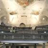 Nach dem Rückbau der alten Orgel klafft auf der Empore der Volkacher Pfarrkirche Sankt Bartholomäus eine Lücke.
