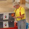 Clown Muck sorgte zum Abschluss des Sommerferienclubs für viele lustige Momente in der Stadtbibliothek Marktheidenfeld.