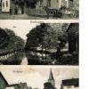 Eine alte Postkarte vermittelt historische Ortsansichten von Rothausen. Oben das frühere Gasthaus und unten der Dorfplatz. Den See in der Mitte gibt es nicht mehr. Eine alte Postkarte vermittelt historische Ortsansichten von Rothausen. Oben das frühere Gasthaus und unten der Dorfplatz. Den See in der Mitte gibt es nicht mehr.