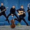Überzeugten bei ihrem Auftritt in Schweinfurt im Theater: Passo Avanti mit Doren Dinglinger (Violine), Alexander von Hagke (Klarinette/Flöten/Moderation), Lucas Campara Diniz (Gitarre) und Eugen Bazijan (Violoncello).