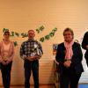 Der Josefsverein bedankte sich bei den ehrenamtlichen Helfern für das Anbringen der Schallschutzplatten im Kindergarten (von links): Barbara Wolf (Erzieherin Häschen-Gruppe), Claudia Schwöbel (Kindergartenleiterin), Stefan Hörning, Marita Rentz (Vorsitzende Josefsverein) und Uwe Rentz.